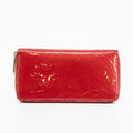 Louis Vuitton Vernis Red Zippy Wallet #1761 by Bolt Boutique
