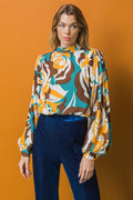 The Edyn Non Stretch Top by Fasheabe