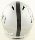Bo Jackson Signed Raiders Full-Size Speed Helmet (Beckett) Beckett Witnessed by Price Is Right Miami