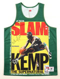 Shawn Kemp Signed SuperSonics Mitchell & Ness Authentic Jersey (Beckett) Beckett Witnessed by Price Is Right Miami