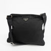 Prada Nylon Black Messenger Crossbody Bag #1767