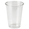 Dixie Clear Plastic PETE Cups, 10 oz, WiseSize, 25/Pack, 20 Packs/Carton