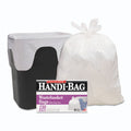 Handi-Bag Super Value Pack, 8 gal, 0.6 mil, 22" x 24", White, 780/Carton