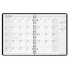 House of Doolittle Spiralbound Academic Monthly Planner, 11 x 8.5, Black Cover, 14-Month (July to Aug): 2022 to 2023