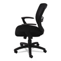 OIF Swivel/Tilt Mesh Mid-Back Task Chair, Supports Up to 250 lb, 17.91" to 21.45" Seat Height, Black