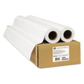 HP Everyday Adhesive Gloss Polypropylene, 2" Core, 36" x 75 ft, Glossy White, 2/Pack