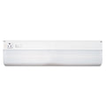 Ledu Under-Cabinet Fluorescent Fixture, Steel, 18.25"w x 4"d x 1.63"h, White