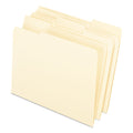 Pendaflex Interior File Folders, 1/3-Cut Tabs: Assorted, Letter Size, Manila, 100/Box
