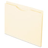 Pendaflex Manila Reinforced File Jackets, 2-Ply Straight Tab, Letter Size, Manila, 50/Box