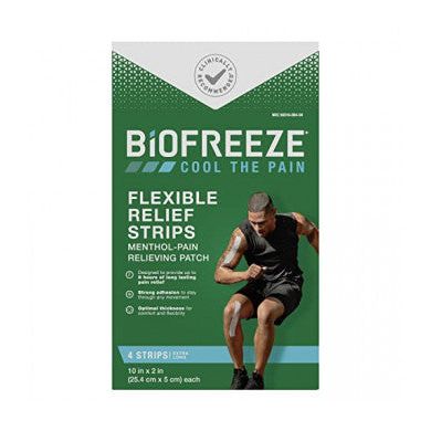 Biofreeze Flexible Relief Strips - 4ct by Pasteur Pharmacy