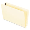 Pendaflex Manila End Tab Expanding Fastener Folders, 2-Ply Tabs, 2 Fasteners, Legal Size, 11-pt Manila Exterior, 50/Box