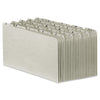 Pendaflex Top Tab A-Z File Guides, 1/5-Cut Top Tab, A to Z, 8.5 x 14, Gray, 25/Set