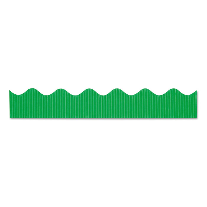 Pacon Bordette Decorative Border, 2.25" x 50 ft Roll, Apple Green