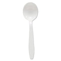 Dart Heavyweight Polystyrene Soup Spoons, Guildware Design, White, 1000/Carton