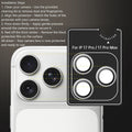 iPhone 17 Pro / 17 Pro Max Camera Protector - Eagle Eye, Titanium Glass (2-Pack) | ZeroDamage by Zerodamage Sahara Case LLC