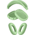 Green Silicone Combo Kit Case - Apple AirPods Max Headphones by Zerodamage Sahara Case LLC