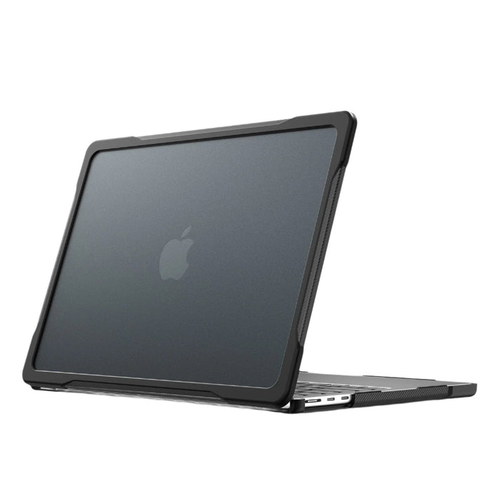MacBook Pro 14-Inch (M1–M5, M5 Pro/M5 Max) Clear/Black Case - Shock-Absorbing Corners | Raider Series by Zerodamage Sahara Case LLC
