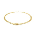 3.2mm 14k Yellow Gold Mariner Link Anklet by Bids.com