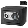 17E Home Use Upgraded Electronic Password Steel Plate Safe Box Black