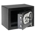 17E Home Use Upgraded Electronic Password Steel Plate Safe Box Black by DailySale