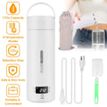 17Oz Stainless Steel Travel Electric Kettle with 4 Temperature Preset Modes by DailySale