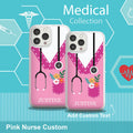Nurse HD Custom Name Apple iPhone 12 Series Mag-Safe Phone Case by Affinity Bands