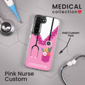 Nurse HD Custom Name Samsung Galaxy S23 Phone Case by Affinity Bands