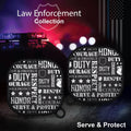 Law Enforcement HDX Samsung Galaxy Buds Pro & Buds Live Case Cover by Affinity Bands