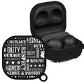 Law Enforcement HDX Samsung Galaxy Buds Pro & Buds Live Case Cover by Affinity Bands