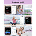 1.8" HD Full Color Touch Screen Bluetooth Call Smart Watch (Refurbished) by DailySale