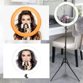 18" LED Ring Light 55W 3200K-5 600K Dimmable Selfie Ring Light by DailySale