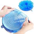 18-Pack: Stretchable Silicon Blue Cover Lid by DailySale
