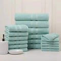 18-Piece Set: Bibb Home `Egyptian Cotton Towel Set by DailySale