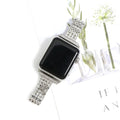 Diamond Apple Watch Band Series 11/10/9/8/7/6/5/4/ SE / Ultra 1/2/3 by Arleathercraft