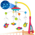 180 Melodies Music Crib Toy Twinkle Light Mobile Cot Bed Bell Box Baby Rattles by DailySale