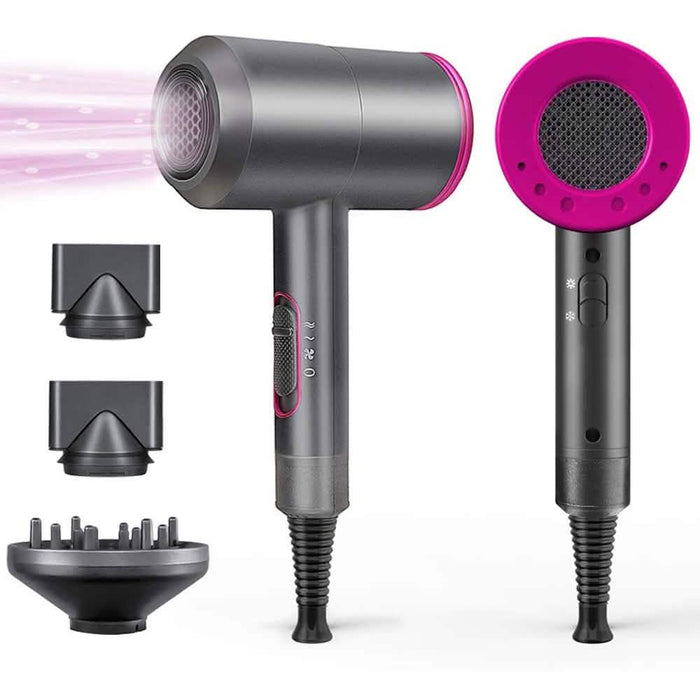 1800W Professional Hair Dryer with Diffuser Ionic Conditioning by DailySale