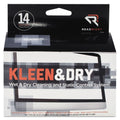 Read Right Two Step ScreenKleen Wet and Dry Cleaning Wipes, 5 x 5, 14/Box