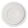 Dart Polystyrene Vented Hot Cup Lids, Fits 4 oz Cups, White, 100/Pack, 10 Packs/Carton