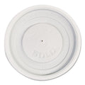 Dart Polystyrene Vented Hot Cup Lids, Fits 4 oz Cups, White, 100/Pack, 10 Packs/Carton
