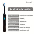 Sonic Electric Toothbrush – 6 Brush Heads, 3 Modes, AA Battery, IPX7 Waterproof by DailySale