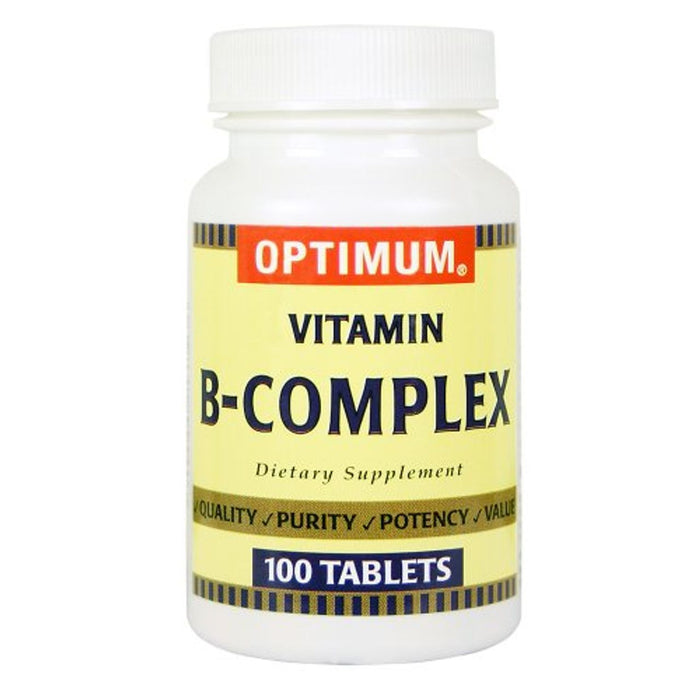 Optimum Vitamin B Complex Dietary Supplement Tablet by Pasteur Pharmacy