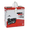 Brawny Lightweight Disposable Shop Towels, 9.1 x 12.5, White, 2,000/Carton