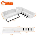 180° Rotatable Bathroom Corner Caddy Shelf by DailySale