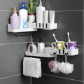 180° Rotatable Bathroom Corner Caddy Shelf by DailySale