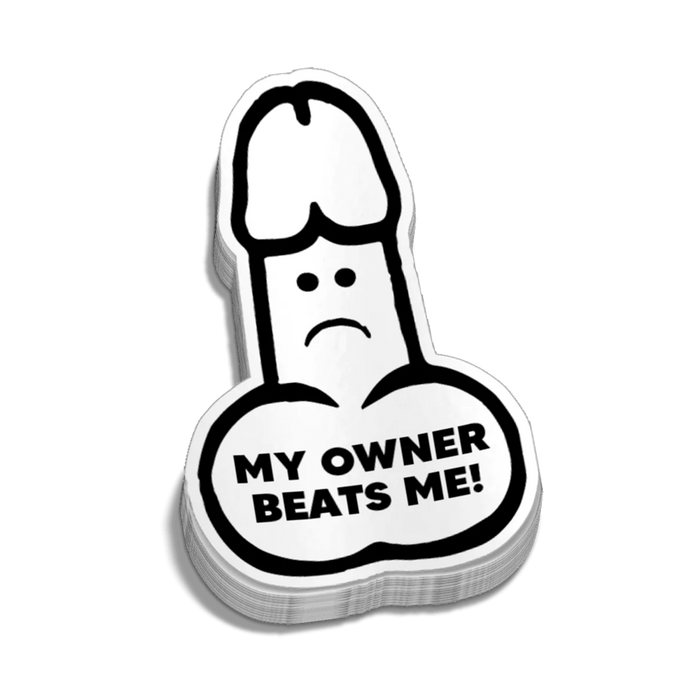 Beats Me Hard Hat Decal by Armed American Supply