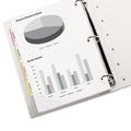 Post-it Lined Tabs, 1/5-Cut, Assorted Bright Colors, 2" Wide, 24/Pack