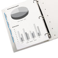 Post-it Lined Tabs, 1/5-Cut, Blue, 2" Wide, 50/Pack