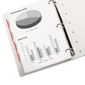 Post-it Lined Tabs, 1/5-Cut, Red, 2" Wide, 50/Pack