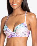 Rachel Rachel Roy Snake-Print Bustier Bikini Top, Size Medium by Vanessa Jane