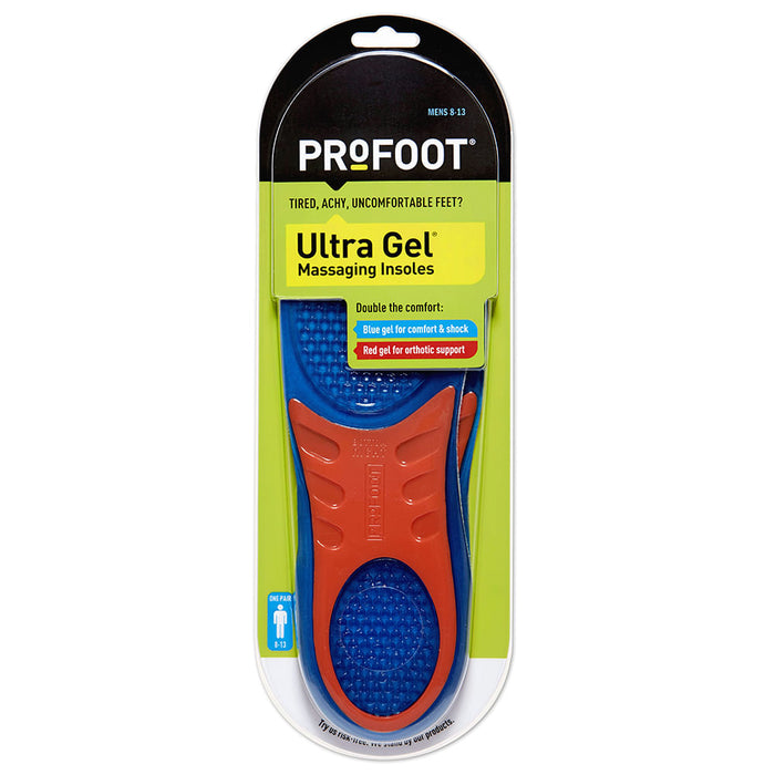 Profoot® Ultra Gel Insoles – Men’s Sizes 8-13 (1 Pair) by Pasteur Pharmacy